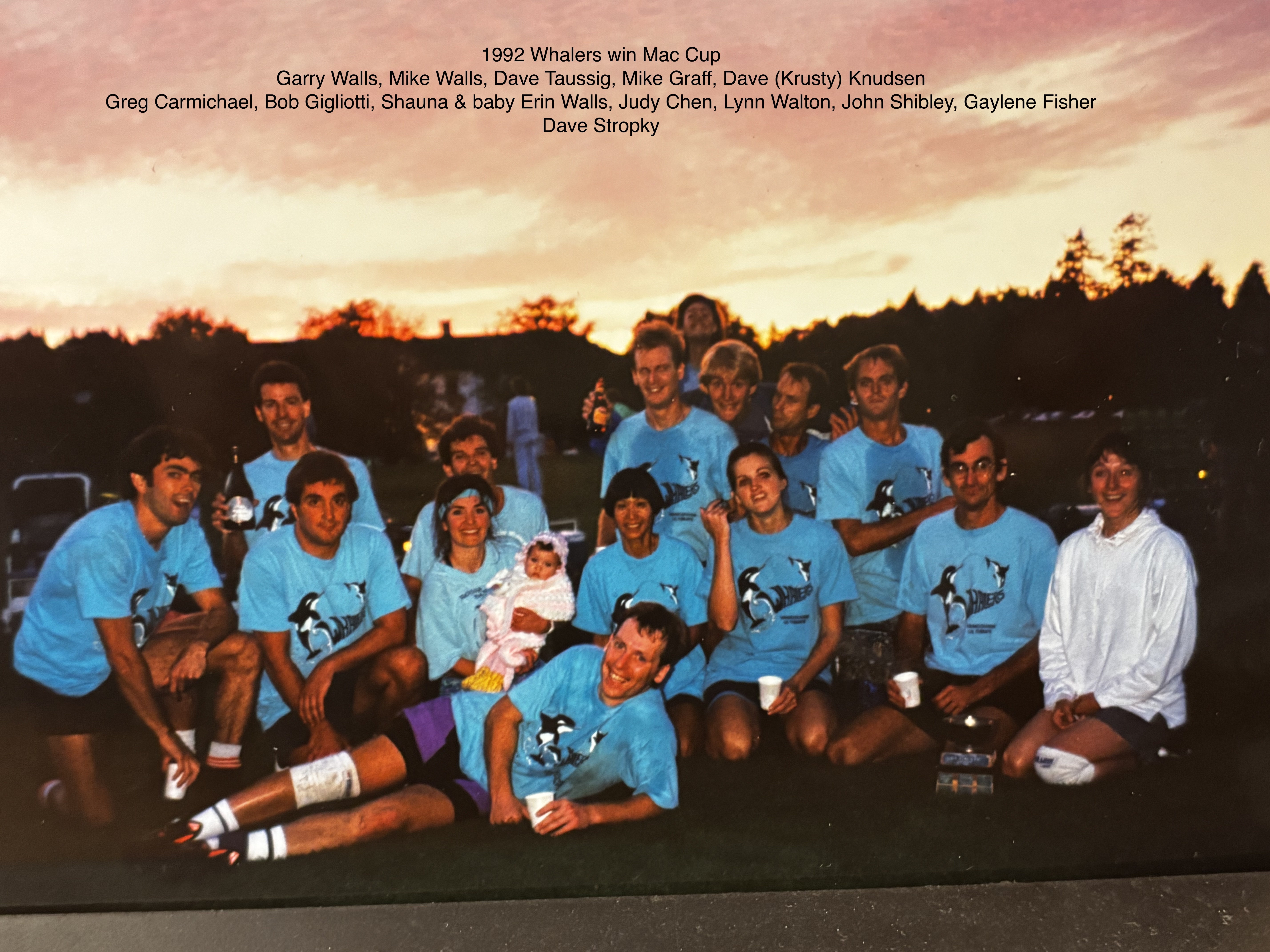 1992 Whalers win the Mac Cup